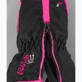 Kinder Skihandschuhe Reusch Ben Mitten black/ knockout pink 5