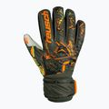 Torwarthandschuhe Reusch Attrakt Grip Finger Support grün-orange 5371-5556 5