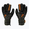 Reusch Attrakt Freegel Silver Junior Torwarthandschuhe schwarz-grün 5372035-5555