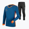 Reusch Match Set Junior Kindertorwartset Trikot + Hose navy blau und schwarz