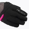 Damen-Skihandschuh Reusch Helena R-Tex Xt schwarz/schwarz melange/pink glo 4