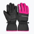 Reusch Kinder-Skihandschuhe Alan schwarz/rosa Handschuh 5