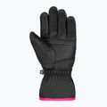 Reusch Kinder-Skihandschuhe Alan schwarz/rosa Handschuh 7