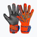 Reusch Attrakt Duo Torwarthandschuh hyper orange/elektrisch blau/schwarz