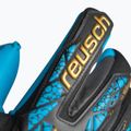 Reusch Attrakt Aqua Finger Support Torwarthandschuh schwarz/gold/aqua 5