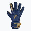 Torwarthandschuhe Kinder Reusch Attrakt Freegel Silver Junior premium blue/gold/black 2