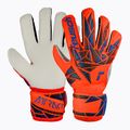 Torwarthandschuhe Kinder Reusch Attrakt Solid Junior hyper orng/elec blue
