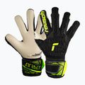 Reusch Attrakt Freegel Gold Finger Support Junior Torwarthandschuhe schwarz/sicherheitsgelb