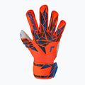 Torwarthandschuhe Kinder Reusch Attrakt Solid Finger Support Junior hyper orng/elec blue 2