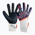Reusch Pure Contact Fusion Premium Torwarthandschuhe blau/elektrisch orange/schwarz