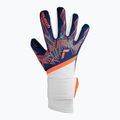 Reusch Pure Contact Fusion Premium Torwarthandschuhe blau/elektrisch orange/schwarz 2