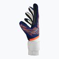 Reusch Pure Contact Fusion Premium Torwarthandschuhe blau/elektrisch orange/schwarz 4