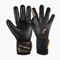 Reusch Pure Contact Infinity Junior Kinder-Torwarthandschuhe schwarz/gold/schwarz