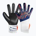 Reusch Pure Contact Silver Junior Premium blau/elektrisch orange/schwarz Kinder-Torwarthandschuhe