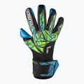 Reusch Attrakt Aqua Torwarthandschuhe schwarz/fluo lime/aqua 5