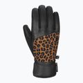 Skihandschuhe Damen Reusch Beatrix R-Tex XT black/brown leoPaard 7