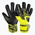 Torwarthandschuhe Reusch Attrakt Duo Evolution safety yellow/silver/black