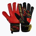 Torwarthandschuhe Reusch Attrakt Solid black/gold/fiery red