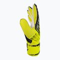 Torwarthandschuhe Kinder Reusch Attrakt Solid Junior safety yellow/silver 4