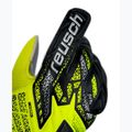 Torwarthandschuhe Kinder Reusch Attrakt Solid Junior safety yellow/silver 5