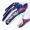 Torwarthandschuhe Kinder Reusch Attrakt RE:GRIP NC Junior blue/pink/white 4