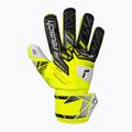 Torwarthandschuhe Kinder Reusch Attrakt Grip Junior safety yellow/silver 2