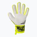 Torwarthandschuhe Kinder Reusch Attrakt Grip Junior safety yellow/silver 3