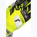 Torwarthandschuhe Kinder Reusch Attrakt Grip Junior safety yellow/silver 5