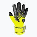 Torwarthandschuhe Kinder Reusch Attrakt Gold X NC Junior safety yellow/silver/black 2