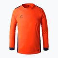 Torwart-Longsleeve Kinder Reusch Match Longsleeve Padded Junior shocking orange/blue
