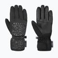 Damen-Skihandschuhe Reusch Keira R-Tex XT black/black leopard