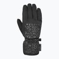 Damen-Skihandschuhe Reusch Keira R-Tex XT black/black leopard 3