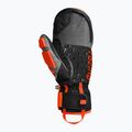 Skihandschuhe Reusch Worldcup Warrior GS Mitten black/silver/fluo red 3