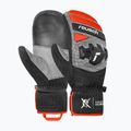Skihandschuhe Reusch Worldcup Warrior R-Tex XT Mitten black/silver/fluo red