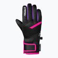 Kinder-Skihandschuhe Reusch Dan R-Tex XT Junior black/pink glo 3