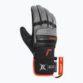 Herren Skihandschuhe Reusch Alpine Master black/silver/fluo red 3