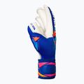 Torwarthandschuhe Reusch Attrakt Gold X Roll Finger sharp blue/white/shocking orange 4
