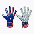 Torwarthandschuhe Reusch Attrakt Fusion NC sharp blue/white/shocking orange