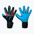 Torwarthandschuhe Reusch Attrakt Freegel Aqua black/shocking orange/aqua blue