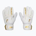 Kinder-Torwarthandschuhe Reusch Attrakt AB1 Solid Junior white/gold 2