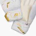 Kinder-Torwarthandschuhe Reusch Attrakt AB1 Solid Junior white/gold 5