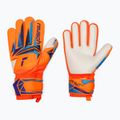 Kinder-Torwarthandschuhe Reusch Attrakt Grip Junior shocking orange/blue