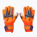 Kinder-Torwarthandschuhe Reusch Attrakt Grip Junior shocking orange/blue 2