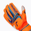 Kinder-Torwarthandschuhe Reusch Attrakt Advance Junior shocking orange/blue 4