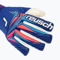 Kinder-Torwarthandschuhe Reusch Attrakt Gold X NC Junior sharp blue/white/shocking orange 4