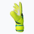 Kinder-Torwarthandschuhe Reusch Attrakt Solid Junior safety yellow/blue 4