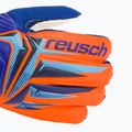 Kinder-Torwarthandschuhe Reusch Attrakt Solid Junior sharp blue/shocking orange 4