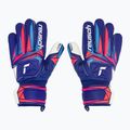 Kinder-Torwarthandschuhe Reusch Attrakt Grip Junior sharp blue/white/shocking orange 2