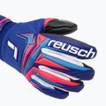 Kinder-Torwarthandschuhe Reusch Attrakt Infinity Evolution NC Junior sharp blue/shocking orange/black 4