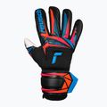 Torwarthandschuhe Reusch Attrakt Advance black/aqua blue/shocking orange 2